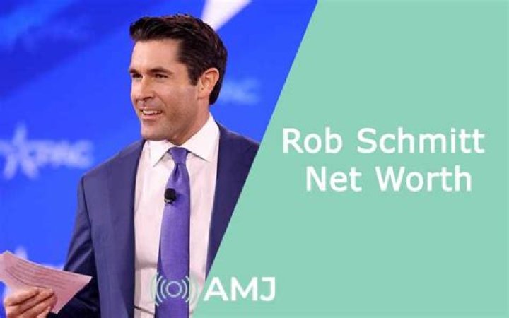 Rob Schmitt Net Worth: Exploring the Wealth of the News Anchor